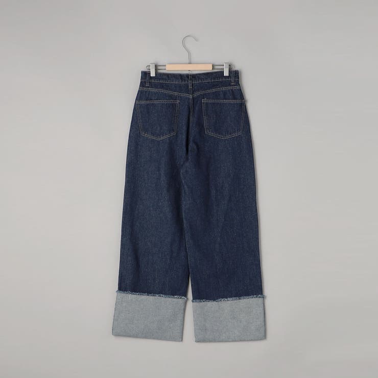ロールアップワイドデニムパンツ | coen【women】 | 詳細画像22 