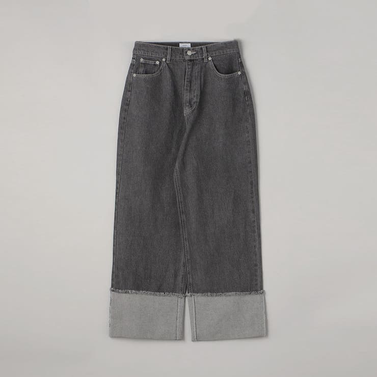 ロールアップワイドデニムパンツ | coen【women】 | 詳細画像30 