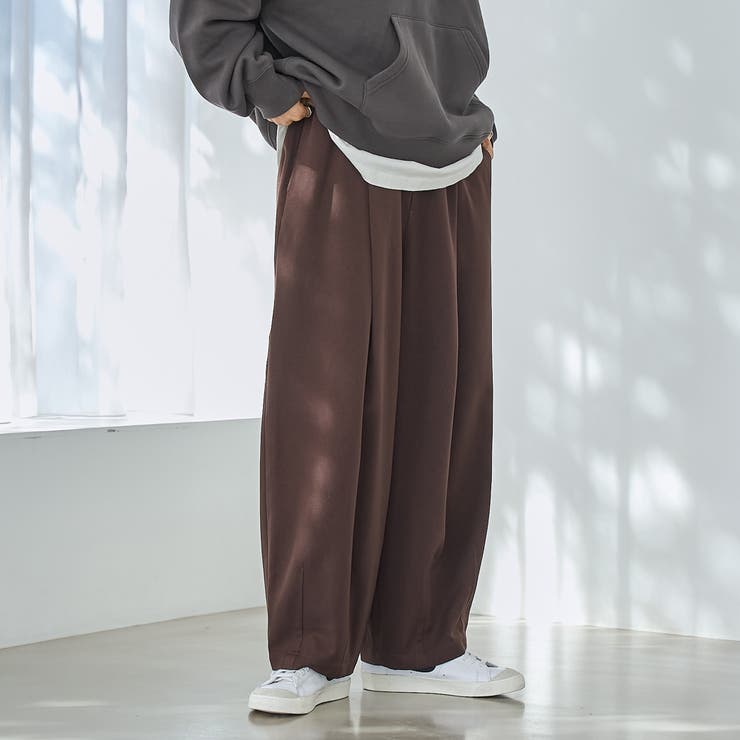 ウールライクイージーカーブパンツ[品番：COEW0006665]｜coen