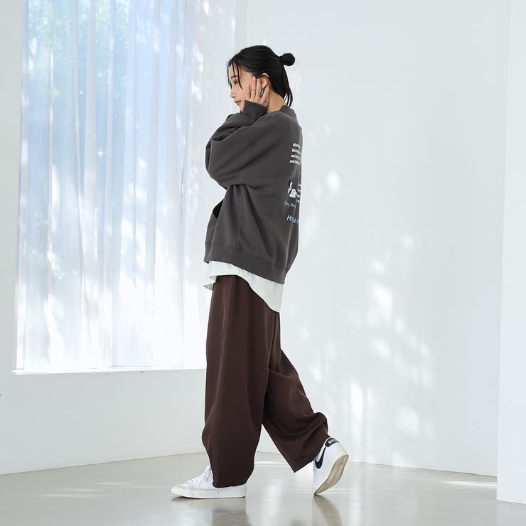 ウールライクイージーカーブパンツ[品番：COEW0006665]｜coen