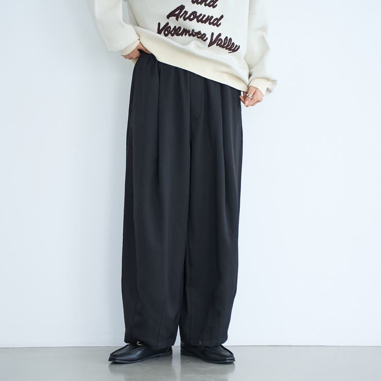ウールライクイージーカーブパンツ[品番：COEW0006665]｜coen