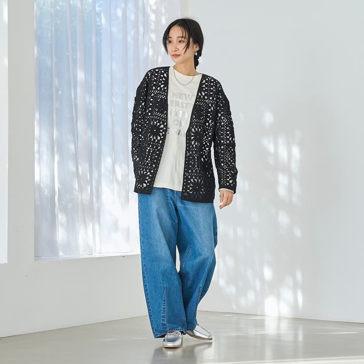 【トレンド＆体型カバー両立/全骨格OK】カーブデニムパンツ | coen【women】 | 詳細画像10 