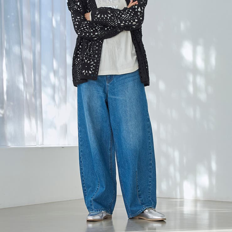 【トレンド＆体型カバー両立/全骨格OK】カーブデニムパンツ | coen【women】 | 詳細画像11 