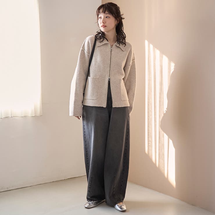 【トレンド＆体型カバー両立/全骨格OK】カーブデニムパンツ | coen【women】 | 詳細画像18 