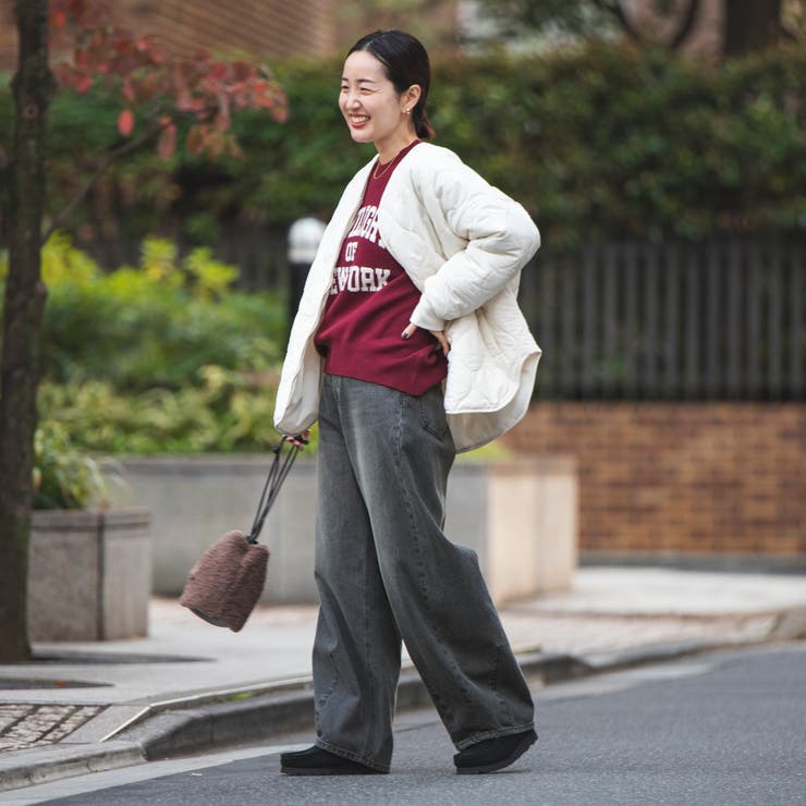 【トレンド＆体型カバー両立/全骨格OK】カーブデニムパンツ | coen【women】 | 詳細画像24 