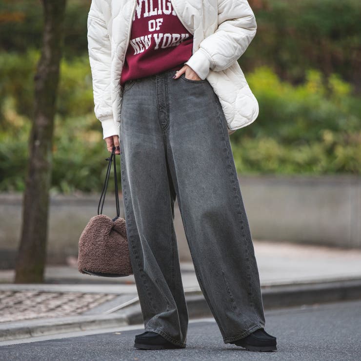 【トレンド＆体型カバー両立/全骨格OK】カーブデニムパンツ | coen【women】 | 詳細画像25 