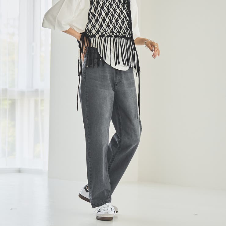 デニムストレートパンツ | coen【women】 | 詳細画像12 