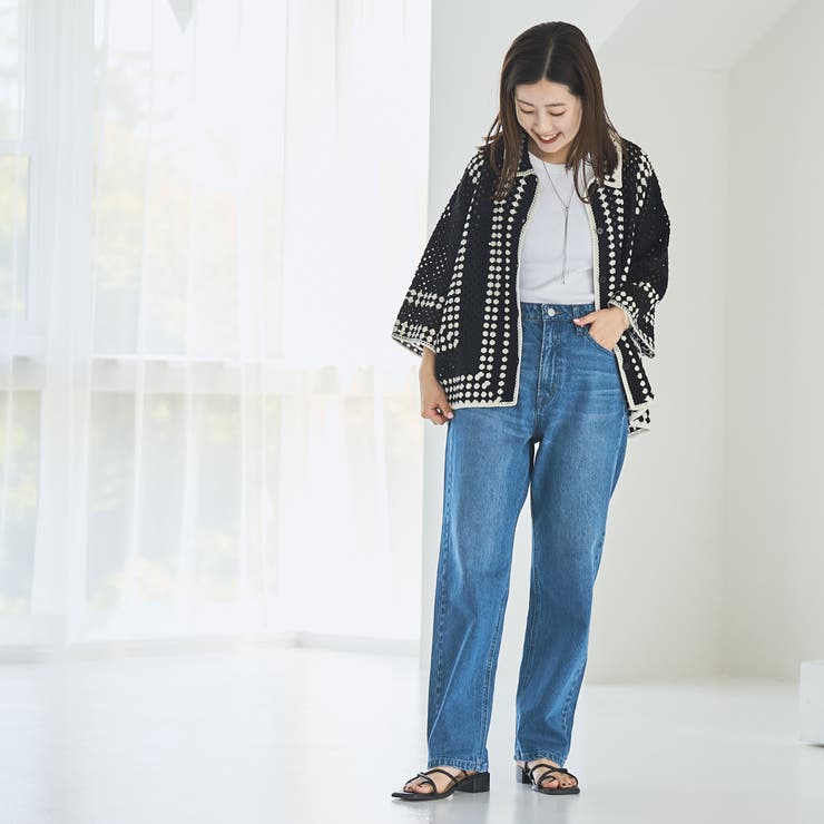 デニムストレートパンツ | coen【women】 | 詳細画像5 