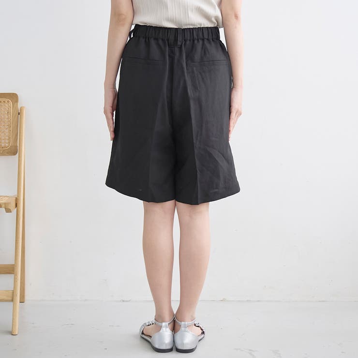 【接触冷感】リネンレーヨンショートパンツ | coen【women】 | 詳細画像11 