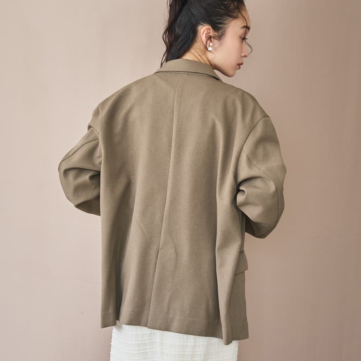 ウールライクWブレストジャケット | coen【women】 | 詳細画像13 