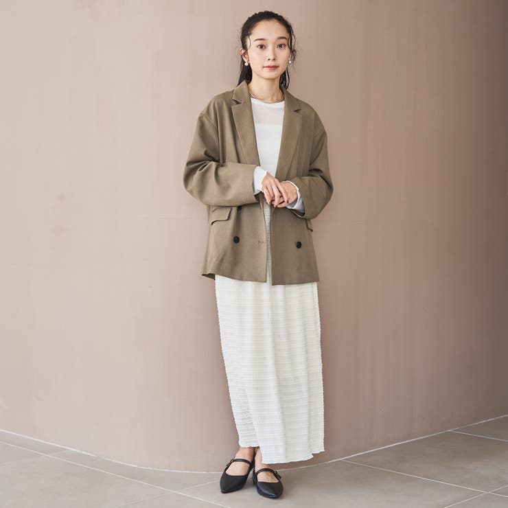 ウールライクWブレストジャケット | coen【women】 | 詳細画像14 