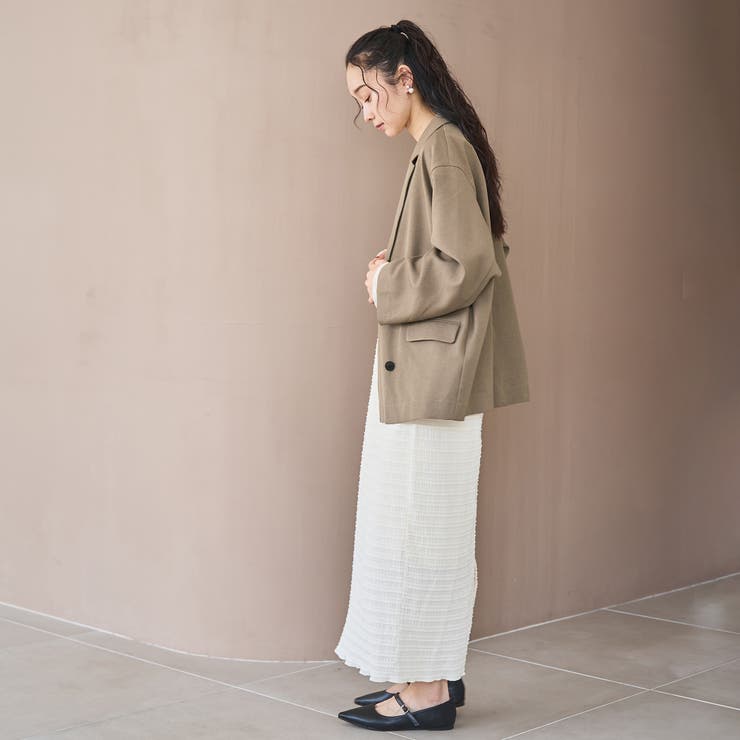 ウールライクWブレストジャケット | coen【women】 | 詳細画像15 