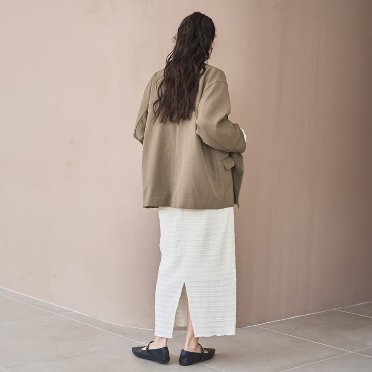 ウールライクWブレストジャケット | coen【women】 | 詳細画像16 