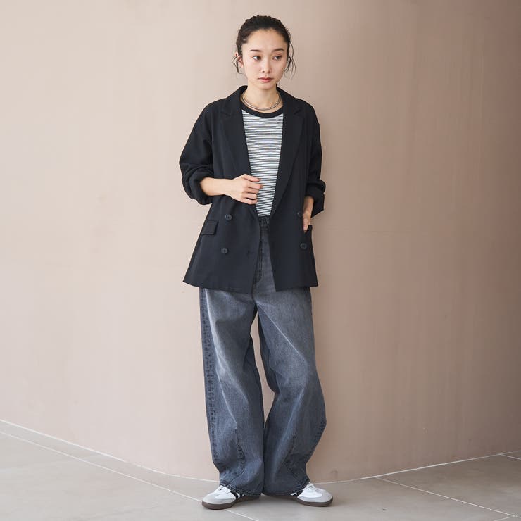 ウールライクWブレストジャケット | coen【women】 | 詳細画像8 