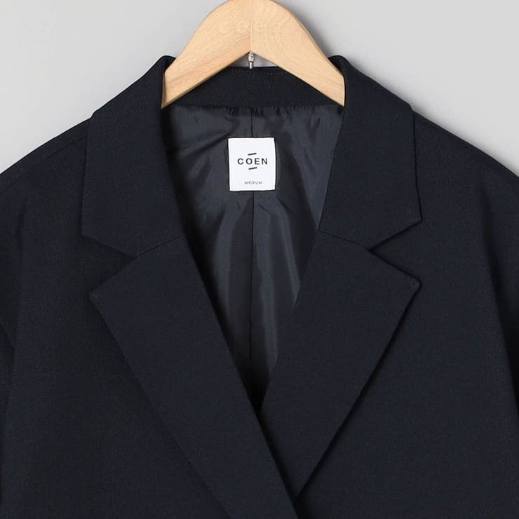 リネンライク ダブルブレストテーラードジャケット | coen【women】 | 詳細画像20 