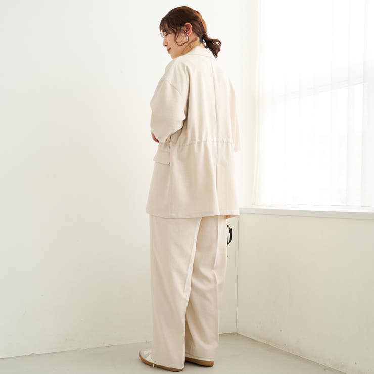 リネンタッチ半袖シャツジャケット | coen【women】 | 詳細画像14 