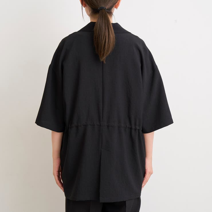 リネンタッチ半袖シャツジャケット | coen【women】 | 詳細画像29 