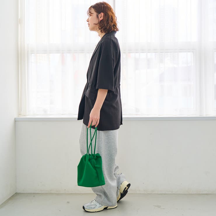 リネンタッチ半袖シャツジャケット | coen【women】 | 詳細画像3 