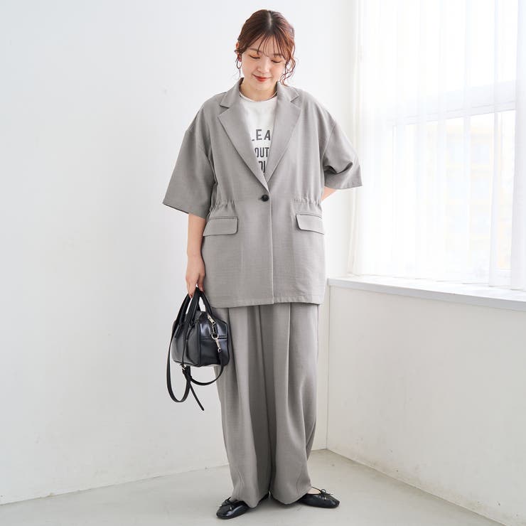 リネンタッチ半袖シャツジャケット | coen【women】 | 詳細画像7 