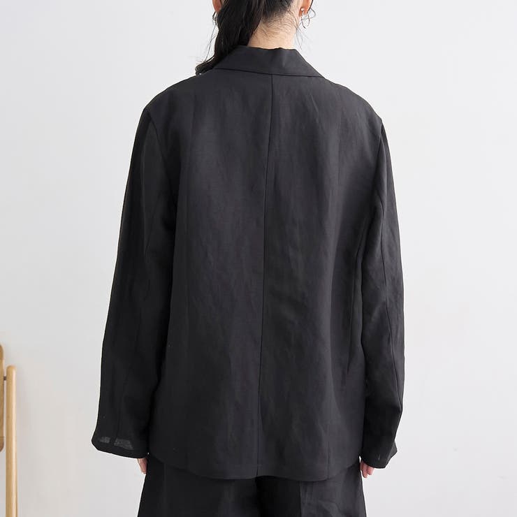 【接触冷感】リネンレーヨンテーラードジャケット | coen【women】 | 詳細画像16 