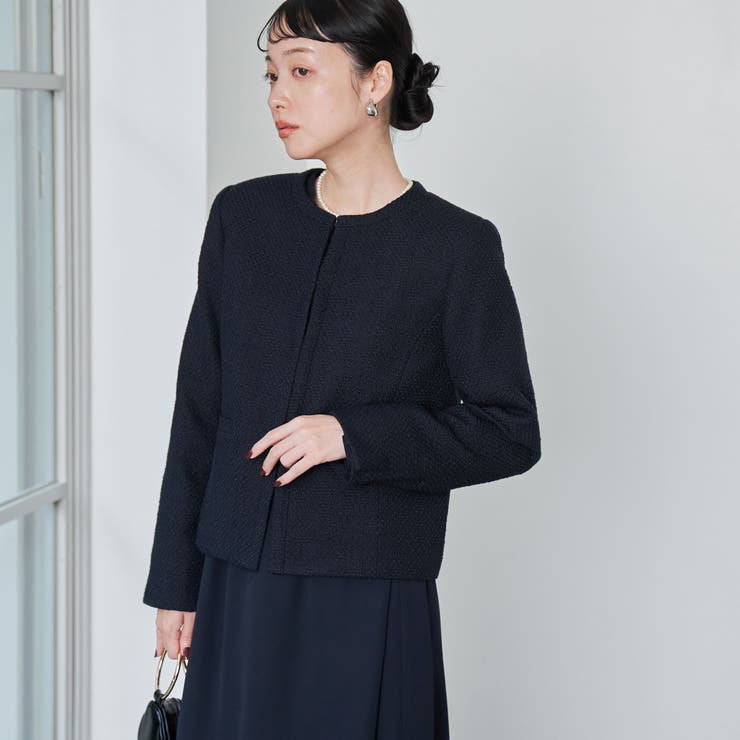 【WEB限定】セレモニーツイードジャケット×ワンピース2セット | coen【women】 | 詳細画像26 
