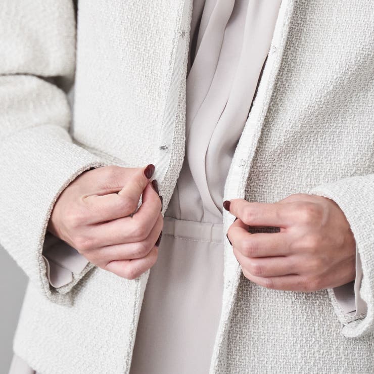 【WEB限定】セレモニーツイードジャケット×ワンピース2セット | coen【women】 | 詳細画像9 