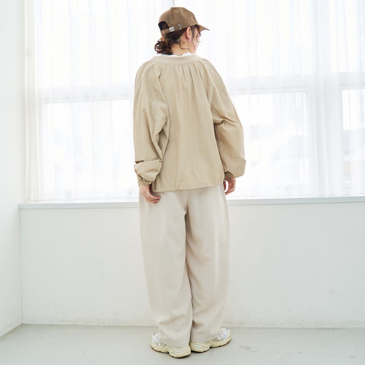 【撥水/UVカット】C.mt 遮熱ナイロンリップブルゾン | coen【women】 | 詳細画像14 