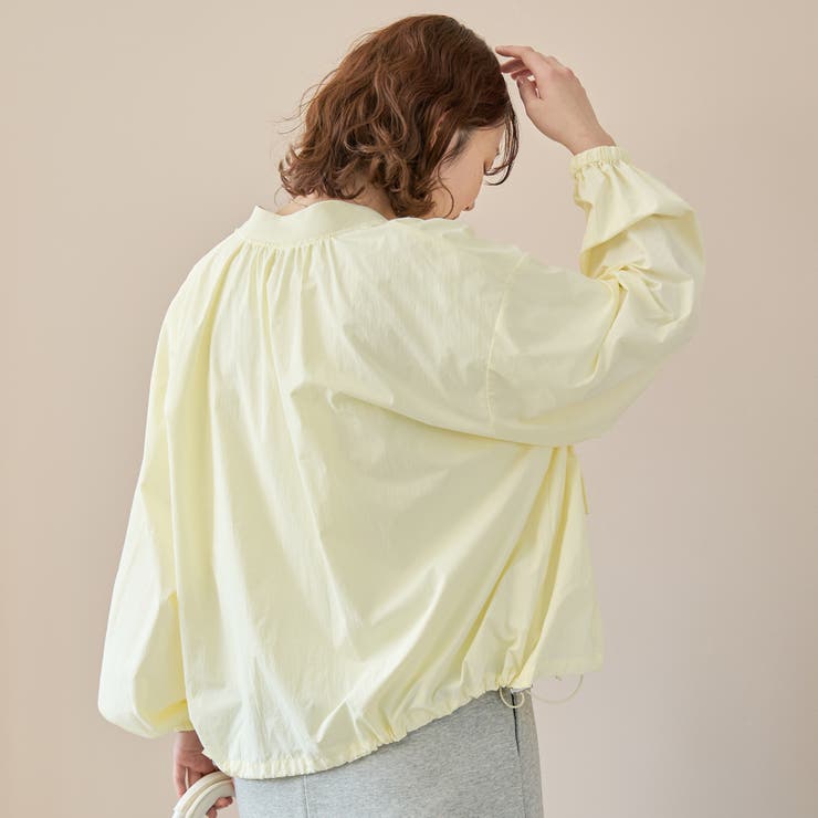 【撥水/UVカット】C.mt 遮熱ナイロンリップブルゾン | coen【women】 | 詳細画像23 