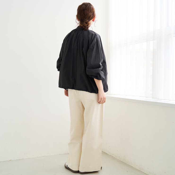 【撥水/UVカット】C.mt 遮熱ナイロンリップブルゾン | coen【women】 | 詳細画像9 