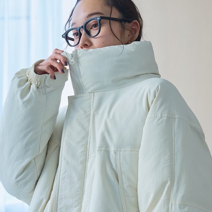 撥水モンスター中綿ジャケット（ショート丈） | coen【women】 | 詳細画像11 