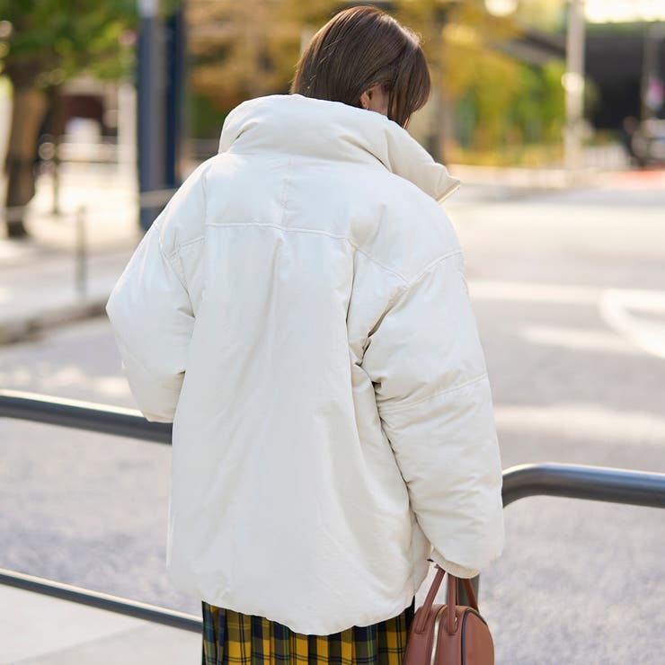 撥水モンスター中綿ジャケット（ショート丈） | coen【women】 | 詳細画像3 