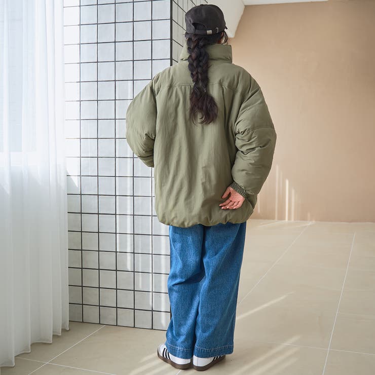 撥水モンスター中綿ジャケット（ショート丈） | coen【women】 | 詳細画像33 