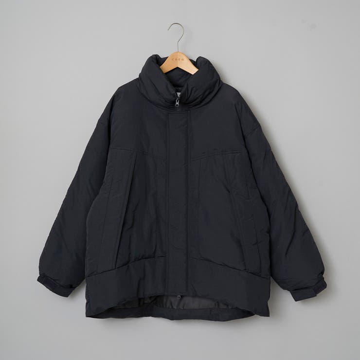 撥水モンスター中綿ジャケット（ショート丈） | coen【women】 | 詳細画像47 