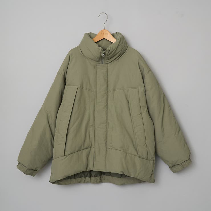 撥水モンスター中綿ジャケット（ショート丈） | coen【women】 | 詳細画像49 