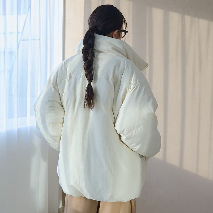 撥水モンスター中綿ジャケット（ショート丈） | coen【women】 | 詳細画像9 