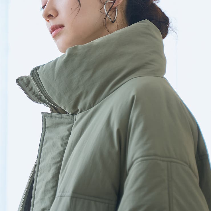 撥水モンスター中綿ジャケット（ミドル丈） | coen【women】 | 詳細画像12 