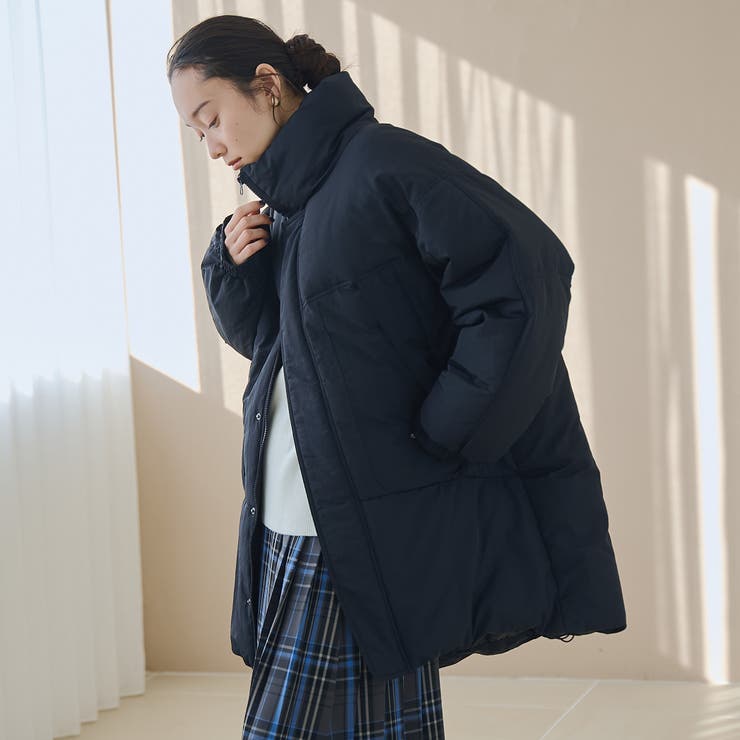 撥水モンスター中綿ジャケット（ミドル丈） | coen【women】 | 詳細画像15 