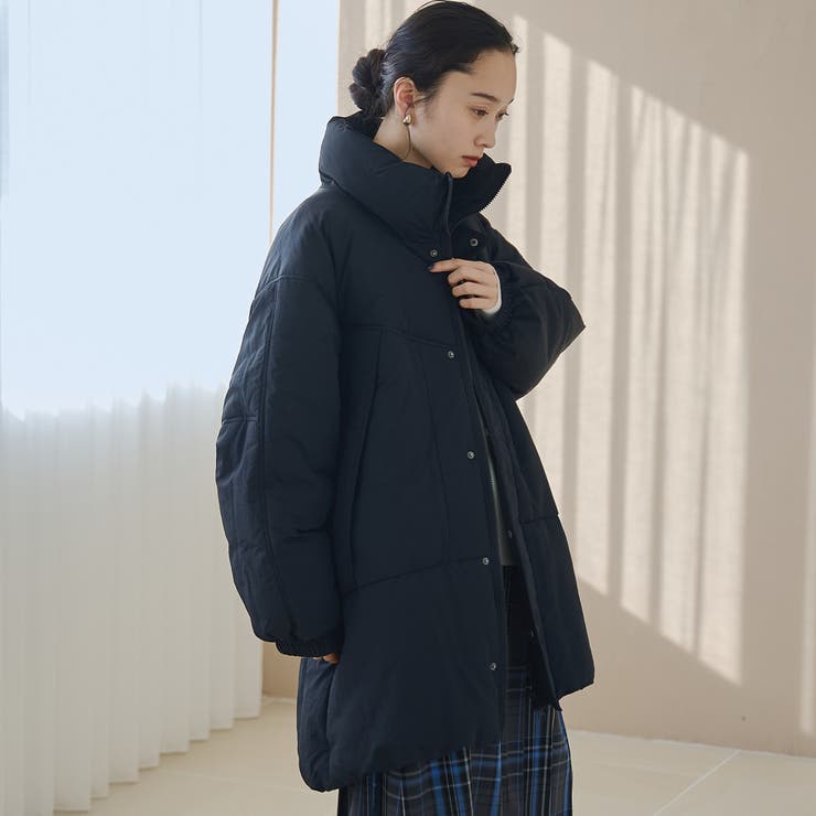 撥水モンスター中綿ジャケット（ミドル丈） | coen【women】 | 詳細画像17 