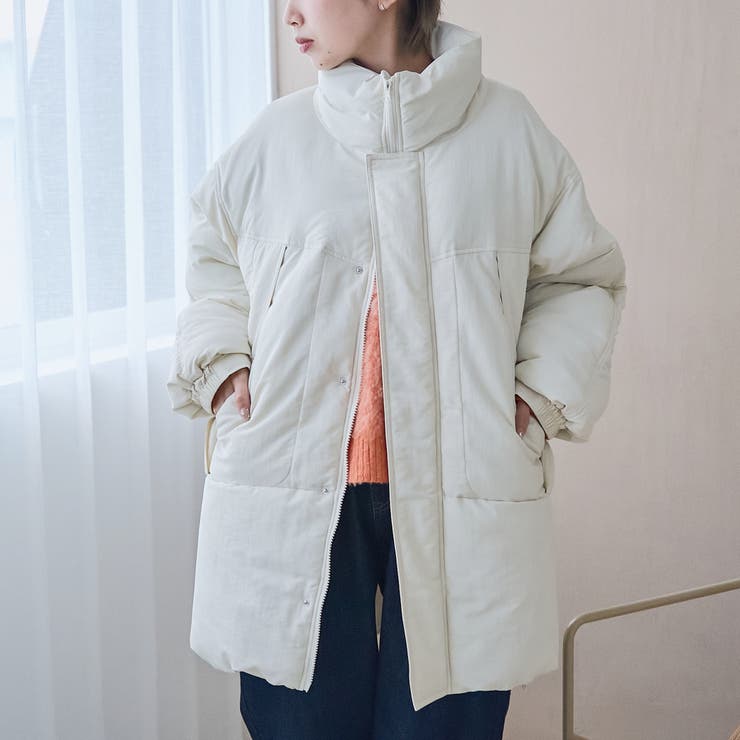 撥水モンスター中綿ジャケット（ミドル丈） | coen【women】 | 詳細画像25 