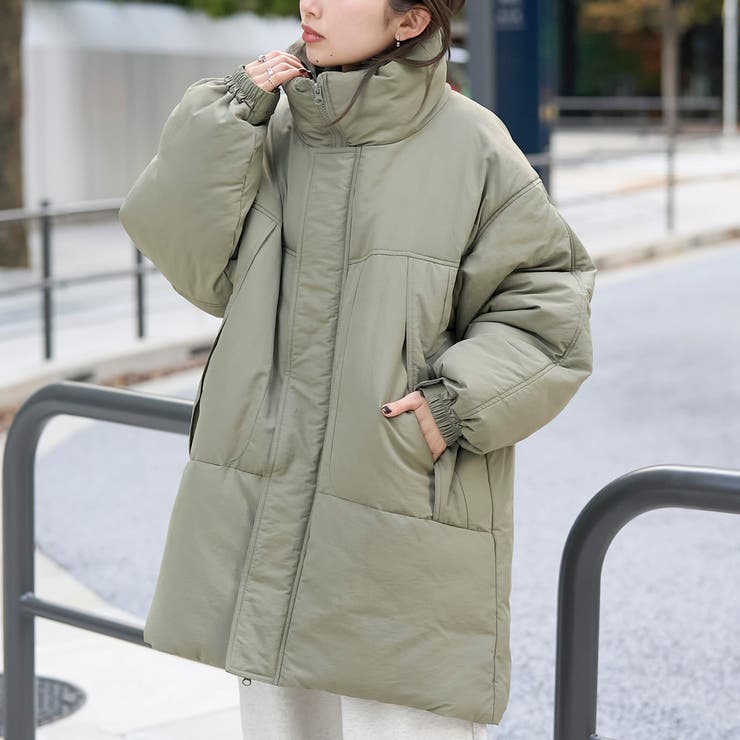 撥水モンスター中綿ジャケット（ミドル丈） | coen【women】 | 詳細画像5 