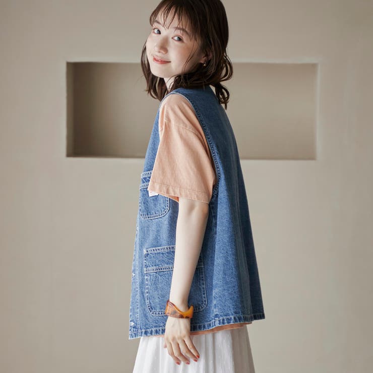 【SMITH’S（スミス）別注】 デニムベスト | coen【women】 | 詳細画像14 