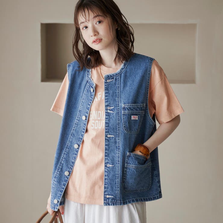 【SMITH’S（スミス）別注】 デニムベスト | coen【women】 | 詳細画像16 