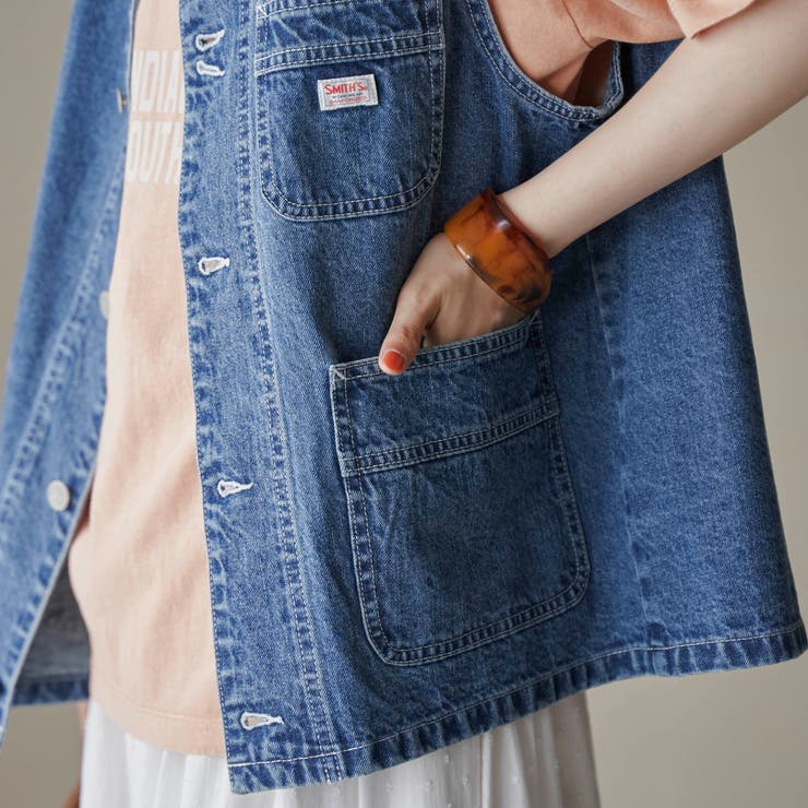 【SMITH’S（スミス）別注】 デニムベスト | coen【women】 | 詳細画像17 