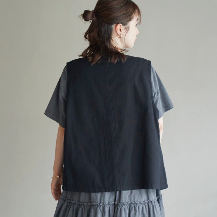 【SMITH’S（スミス）別注】 デニムベスト | coen【women】 | 詳細画像4 