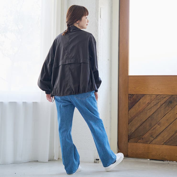 【撥水】シアーリップナイロンスタンドブルゾン | coen【women】 | 詳細画像10 