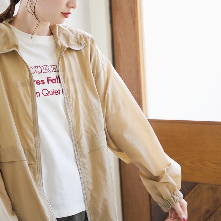 【撥水】シアーリップナイロンスタンドブルゾン | coen【women】 | 詳細画像14 