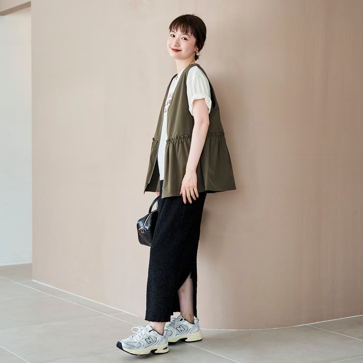 ペプラムジップベスト | coen【women】 | 詳細画像5 