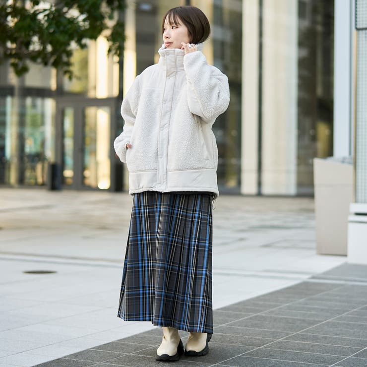 【PARKNIK（パークニック）】切替ボアブルゾン | coen【women】 | 詳細画像10 