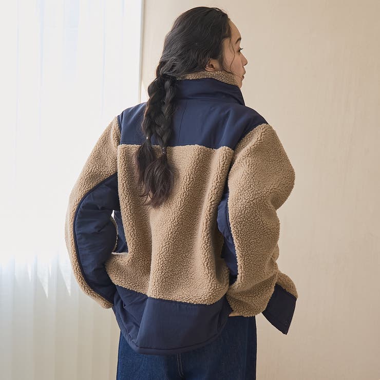 【PARKNIK（パークニック）】切替ボアブルゾン | coen【women】 | 詳細画像23 