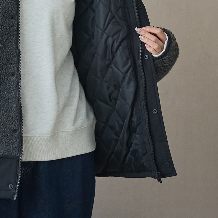 【PARKNIK（パークニック）】切替ボアブルゾン | coen【women】 | 詳細画像38 